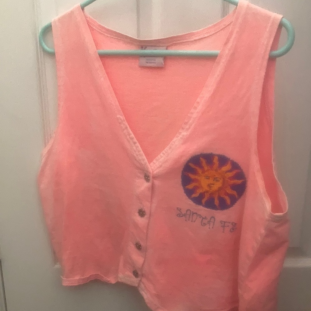FINAL MARKDOWN Santa Fe crop top osfm